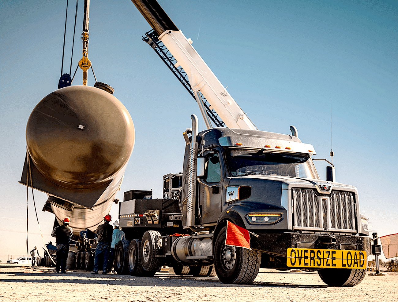 WESTERN STAR OVERSIZE LOAD